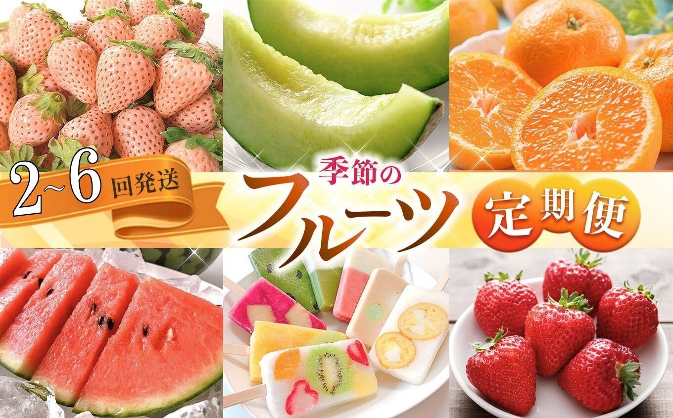 
                  【定期便】熊本人気フルーツ 旬の季節にお届け 選べる発送回数 2回 / 4回 / 6回 | フルーツ 果物 くだもの 旬 人気 定期 定期便 熊本県 玉名市
                