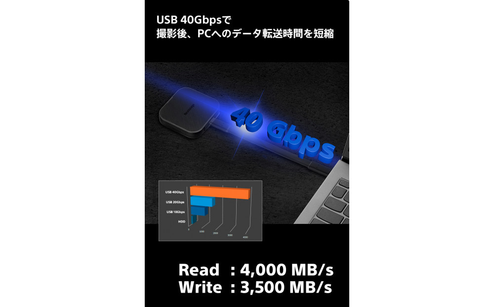 Nextorage MagSafe対応 ポータブルSSD NX-P4MG 1TB