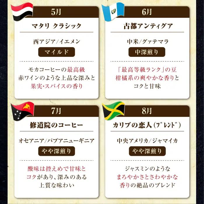 【全12回】江田島シティローストブレンド コーヒー豆or粉 全13種 コーヒー[XBE084]