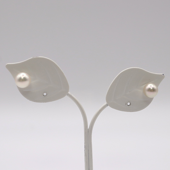 1694　K18 南洋ナチュラルゴールデン真珠　11.0mmup　ダイヤモンド0.65ct　ペンダントネックレス