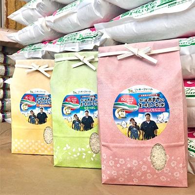 ふるさと納税 北斗市 北海道産 特Aランク ふっくりんこ・ななつぼし・ゆめぴりか各2kgセット【精米】
