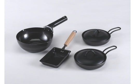 鉄なべ流 鉄なべ(ミニ) 4点セット FC016081