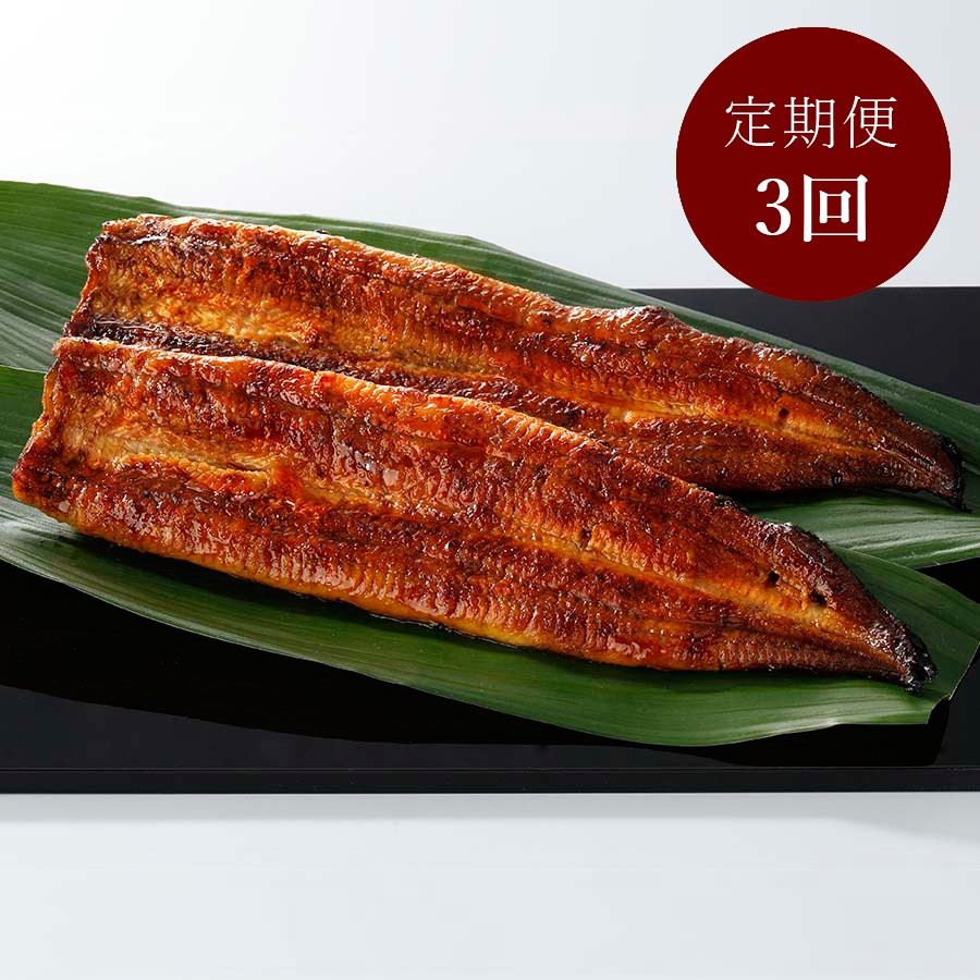 まんてんや うな一（手焼き炭火うなぎ蒲焼）4尾 3ヵ月定期便