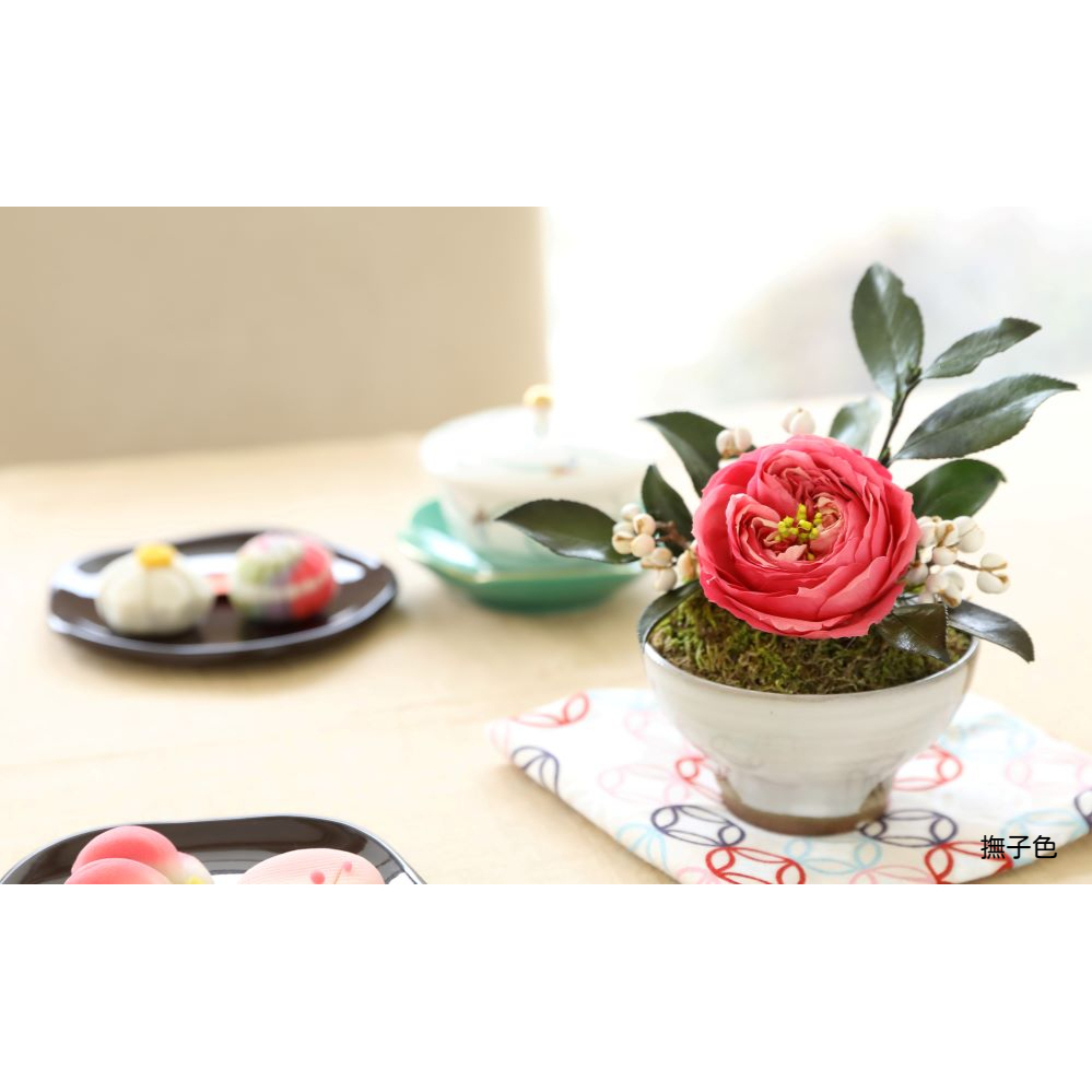 プリザーブドフラワー 花椿