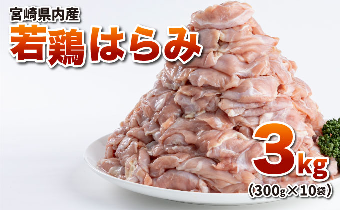 TRT12 若鶏はらみ3kgセット