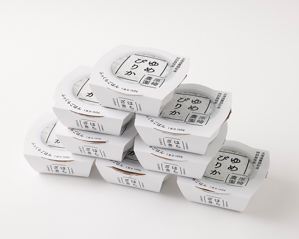 ふっくらレンジアップごはんゆめぴりか約150g60個