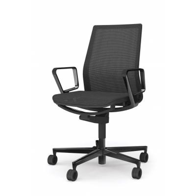 ふるさと納税 伊那市 コクヨチェアー　ファブレ　ブラック脚　(メッシュ・ホワイト)　/在宅ワーク・テレワークにお勧めの椅子 |  | 02