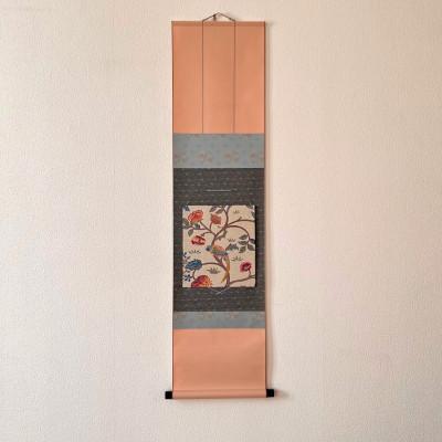 ふるさと納税 岡崎市 ウィリアムモリス壁掛け 色紙掛軸セット　(ケルムスコットツリー)