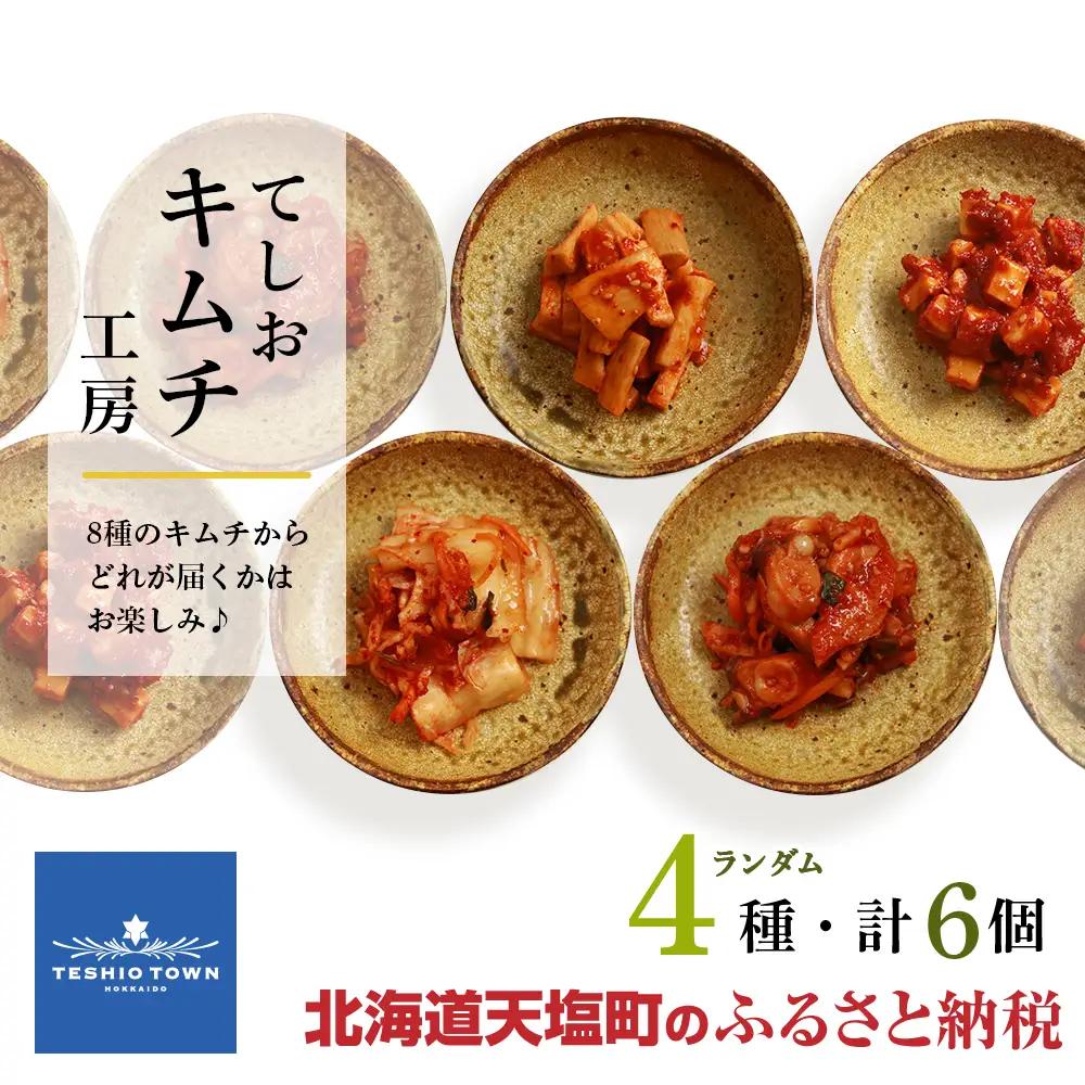 てしおキムチ工房・キムチおまかせランダム6個セット  ＜天塩の國＞