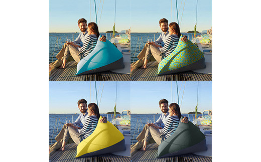 【カラーが選べる】Yogibo Zoola Pyramid（ヨギボー ズーラ ピラミッド）39-T 耐水 屋外 接触冷感 冷感 耐光 クッション 椅子 ビーズソファ ソファ ビーズクッション ローソフ