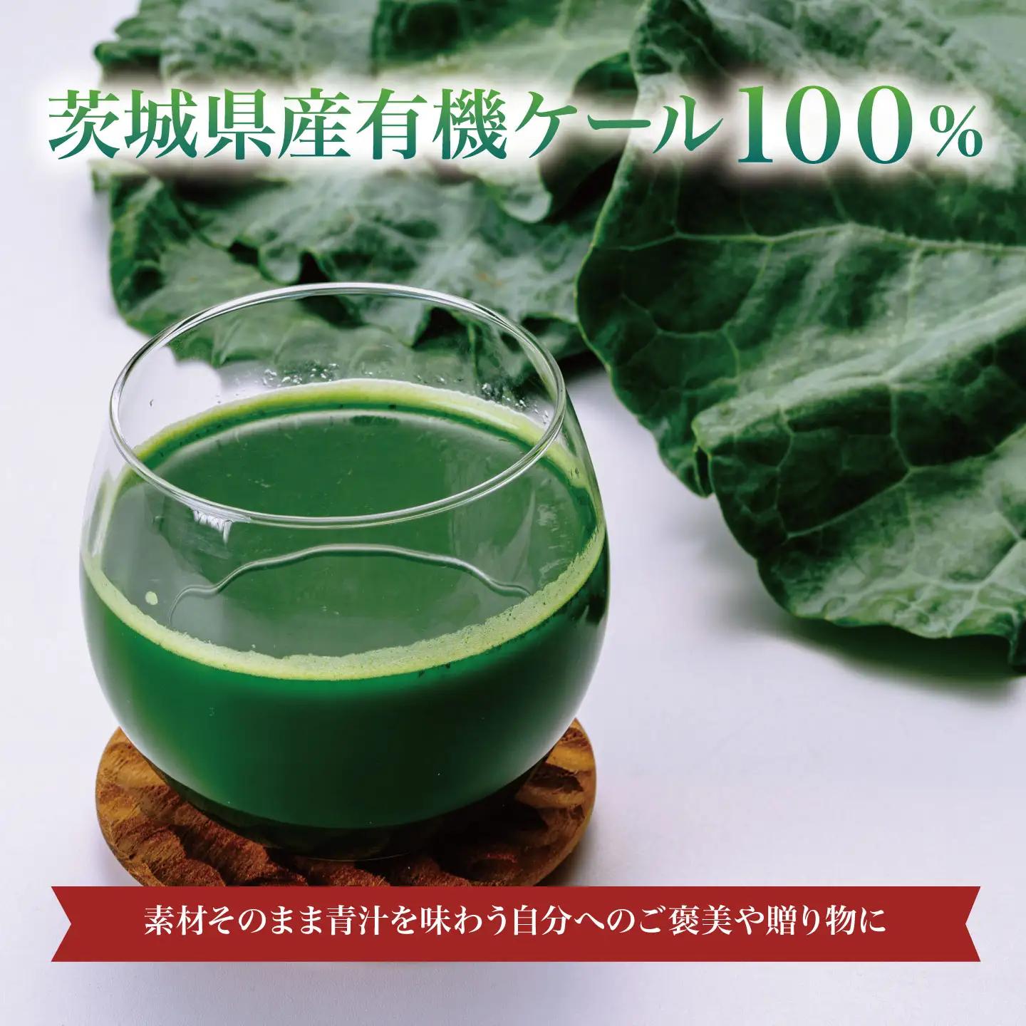 12ヵ月定期便 有機青汁百 100g×30P