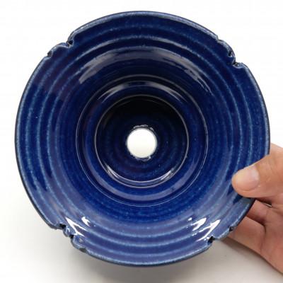 ふるさと納税 かすみがうら市 狂鉢 Babel -Ruri blue-(135-160mm) |  | 02