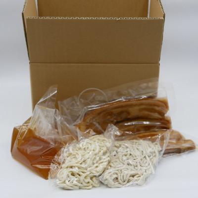 ふるさと納税 与那原町 【沖縄県共通返礼品】きんそば 生麺 大きな三枚肉そば 2食セット(沖縄そば/与那原町) |  | 01