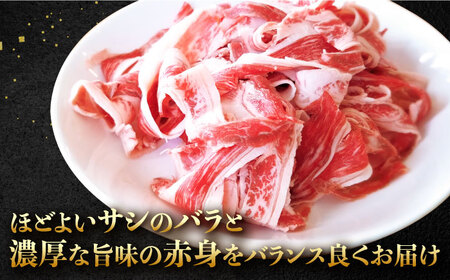 【12回定期便】 牧場直営店の黒毛和牛 切り落とし 800g（400g×2パック）【川崎畜産】[IAX042]