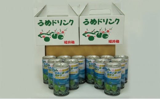 
梅ドリンク12本（6本ずつ化粧箱入り） [№5580-0114]
