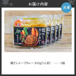 レンジで簡単！奥芝商店 鶏だしスープカレー【1人前300g×5個】　北海道 レトルト 人気 札幌