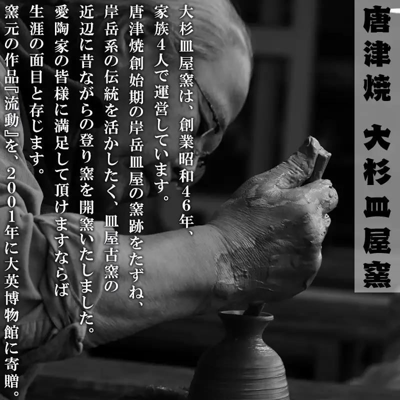 唐津焼 備前唐津 急須(登り草) 茶こし付き