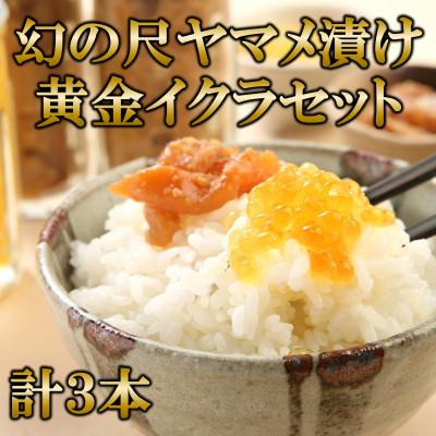 ふるさと納税 三股町 【テレビで紹介されました!】【先行受付】幻の尺ヤマメ漬け黄金イクラセット【A-0201】