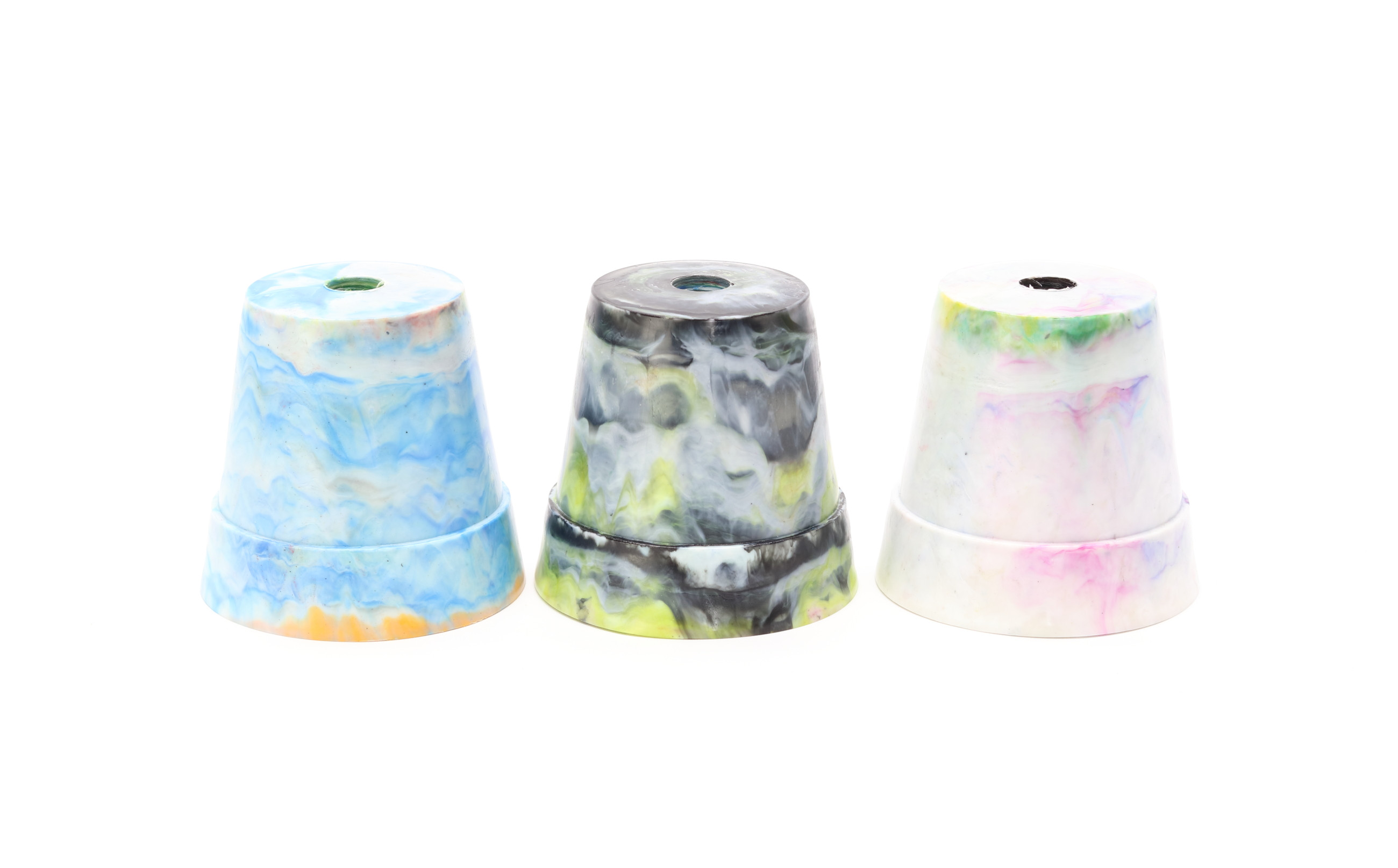 Precious Plastic Plant Pot 植木鉢(小)3個セット