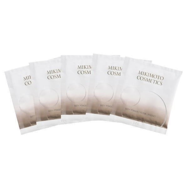 
            1976 ミキモト　コスメティックス　バスパウダー 40包セット（5包セット＊8個）　御木本製薬 伊勢志摩産真珠成分 浴用化粧料　にごり湯　乳白色　保湿　保温　フローラルの香り　無着色　しっとり　なめらか　ぽかぽか　リラックス　優雅なバスタイム　アメニティ
          