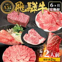 【ふるさと納税】発送月が選べる！ 飛騨牛 定期便 全6回 約2kg 2人前 すき焼き しゃぶしゃぶ ステーキ 焼肉 BBQ ロース カタロース ロースステーキ モモ カタ 贅沢 贈り物 6ヶ月 定期 おすすめ 選べる 人気 飛騨 ブランド牛 肉のひぐち