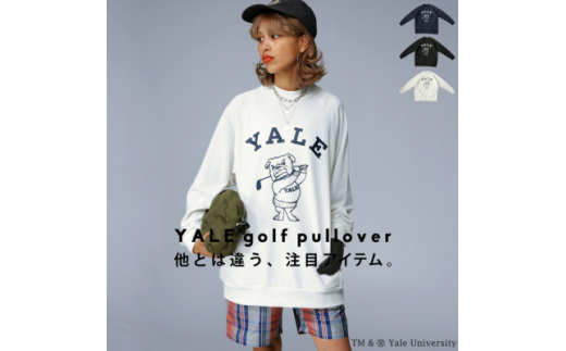 ＜ANTIQUA/アンティカ＞別注YALEGOLF 裏毛プルオーバー(ZGL-00002-03-F)【1595229】