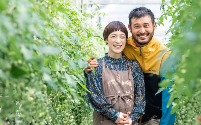 「宮トマト」2kg・【R6年新米】特別栽培米「にこまる」2kg / トマト とまと ミニトマト プチトマト 野菜 やさい 米 コメ こめ おこめ お米 白米 新米 しんまい / 諫早市 / 株式会社宮