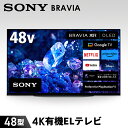 【ふるさと納税】【ソニー】BRAVIA 4K有機ELテレビ 48型 XRJ-48A90K（設置あり） ／ 高画質 高音質 独自技術 映像 臨場感 送料無料 神奈川県