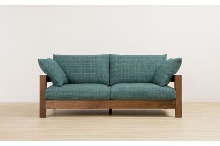 No.863-09 （ウォールナット）AUTHENTICITY FINE SOFA RE W（ホワイト）