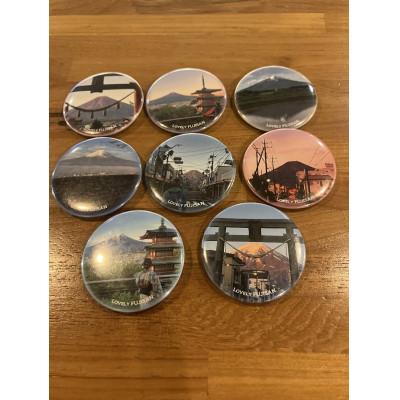 ふるさと納税 山梨県 課題解決型地域活性化富士山オリジナルアイテム 缶バッジ 5個セット |  | 03