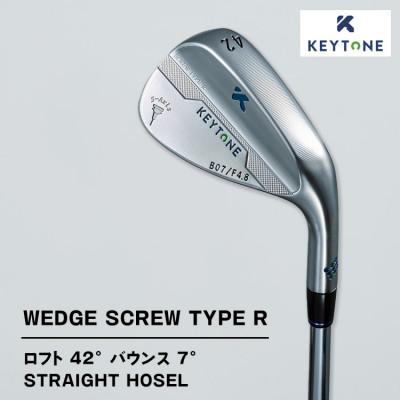 ふるさと納税 鹿沼市 KEYTONE ウェッジ ロフト42° バウンス7° F4.8 Dynamic Gold S200