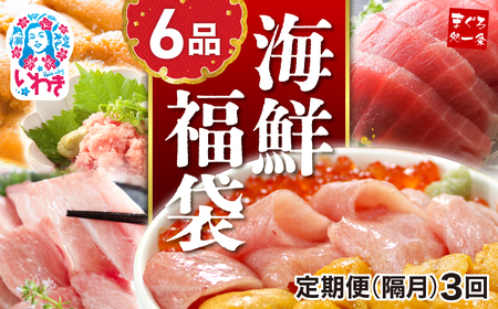 【定期便/隔月/計3回】豪華海鮮6品福袋【DG002-tk3】