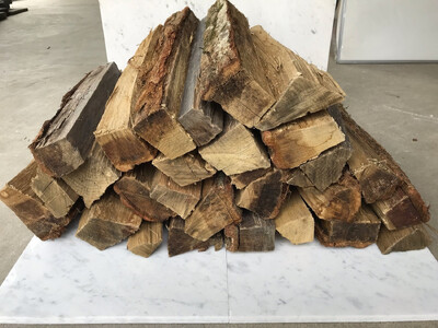 【薪の定期便３回】鳥取県産 薪 コナラ 115kg×３回（計345kg） 薪ストーブ たき火 キャンプ アウトドア BBQ