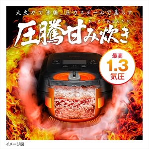 L-29 【圧力スチームIH】炊飯器（5.5合用） RZ-W100GM(K)