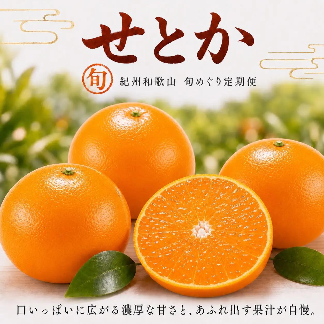 【全3回】紀州和歌山産旬のフルーツセット(せとか・桃・富有柿)  / 果物定期便 フルーツ定期便 セトカ 柑橘 くだもの 果物 カキ かき 柿 もも モモ 桃 【tkb392】