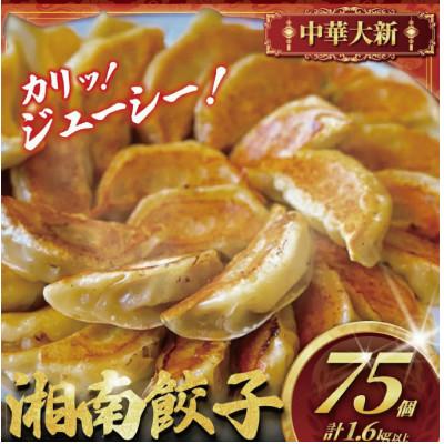 ふるさと納税 藤沢市 【簡単調理】大新冷凍餃子(25個 × 3パック)藤沢の人気中華 大新