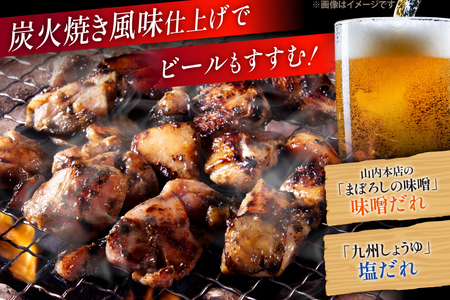 【新登場】 炭火焼鳥 炭火焼風やきとり 生タイプ 塩だれ 味噌だれ 各200g×3p 計6P [日本ハムマーケティング 宮崎県 日向市 452061508] 鶏もも 鶏 宮崎 おつまみ 酒のアテ 炭火