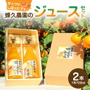 【ふるさと納税】【限定】蜂久農園のジュースセット 720ml×2