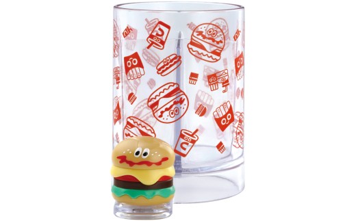 マスコット付き 歯ブラシ スタンド 収納 仕切り 整理 歯磨き 洗面台 キャラクター スケーター skater BSTS1 バーガーコンクス BURGER CONX 男の子 女の子【歯ブラシ立て 歯ブラシ入れ 衛生的 かわいい】 奈良県 奈良市 なら