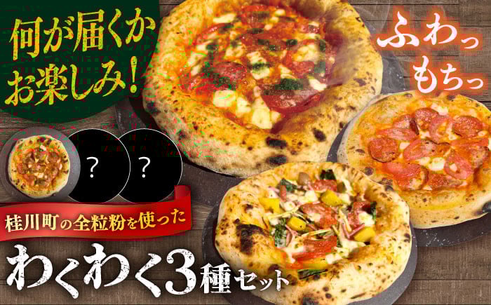 
            【合鴨家族の小麦使用】ピザ わくわく3枚セット(マルゲリータ・お任せ2枚）▼ピザ 冷凍 ピザ窯 ぴざ PIZZA パーティー ピッツァ 人気 本格 石窯 クリスマス　 桂川町/PIZZERIA TUTTI
          