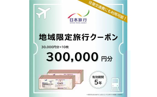 
            島根県出雲市　日本旅行　地域限定旅行クーポン300,000円分
          