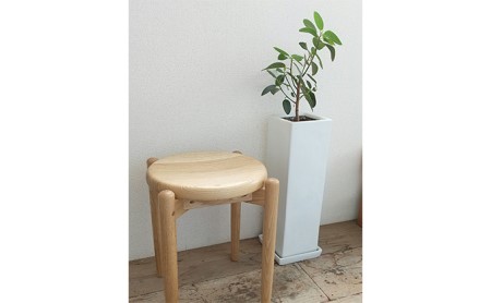 【藤枝家具】丸スツールST 椅子 椅子