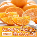 【ふるさと納税】コウ果樹園の「 えひめみかん 4kg ・ 華まどんな 1kg 詰め合せ 」【C33-12】_ みかん ミカン 蜜柑 フルーツ 果物 くだもの 人気 美味しい 柑橘類 柑橘 愛媛県 八幡浜市 ふるさと 【1123769】