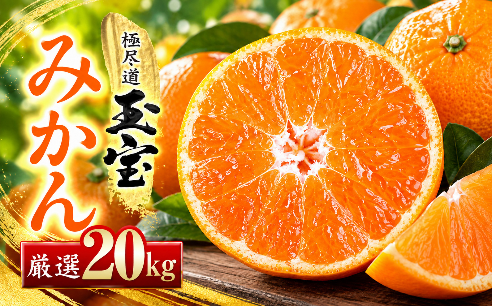 【愛媛名産】玉宝みかん【雫・・小玉】 20kg【H64-31】【1510740】