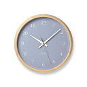 【ふるさと納税】Centaur Clock / PC23-14 BL　 壁掛け時計 時計 Lemnos レムノス インテリア 民芸品 工芸品 工芸 伝統技術 壁掛け　インテリア・民芸品・工芸品・伝統技術