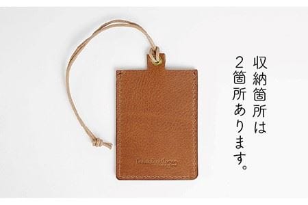紐付きのパスケース《糸島》【LADIES＆GENTLEMEN】 [ADK035] パスケース レディース メンズ 子供 定期入れ カードケース 革 革 革製品 本革 本革製品 レザー製品 革小物 レザ