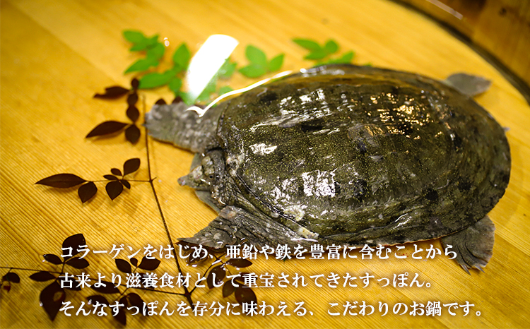 ANA限定 《奥霧島 極楽温泉謹製》すっぽん鍋セット(2～３人前) 国産すっぽん肉の旨味が溶けだす特製スープ 締めまで美味しい ご贈答やギフトにおすすめ送料無料 故郷納税 67000円 6万円台  　