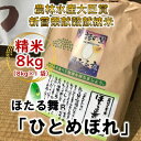 【ふるさと納税】【新嘗祭献穀献納米・農林水産大臣賞受賞】「ほたる舞(R)」 ひとめぼれ 精米8kg【1206188】