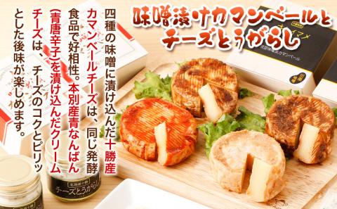 北海道十勝 醗酵食品「十勝の恵み 味噌漬けカマンベールとチーズとうがらし」渋谷醸造株式会社 《60日以内に出荷予定(土日祝除く)》---hsh_cszmcct_60d_23_26500_5i---