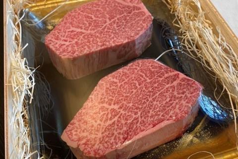 【限定・プレミアムシリーズ】厳選宮崎牛メス指定　Ａ５等級シャトーブリアン　400ｇ（国産 牛肉 国産牛 和牛 黒毛和牛宮崎牛 赤身 ヒレ シャトーブリアン ステーキ 焼肉）